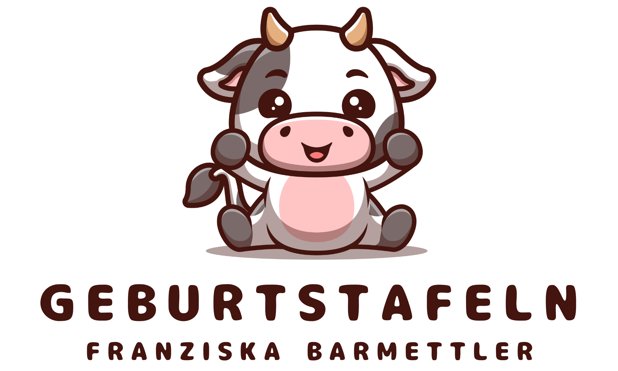 Logo von Franziska Barmettler, Geburtstafeln Luzern. Handgefertige Geburtsschilder aus Root.
