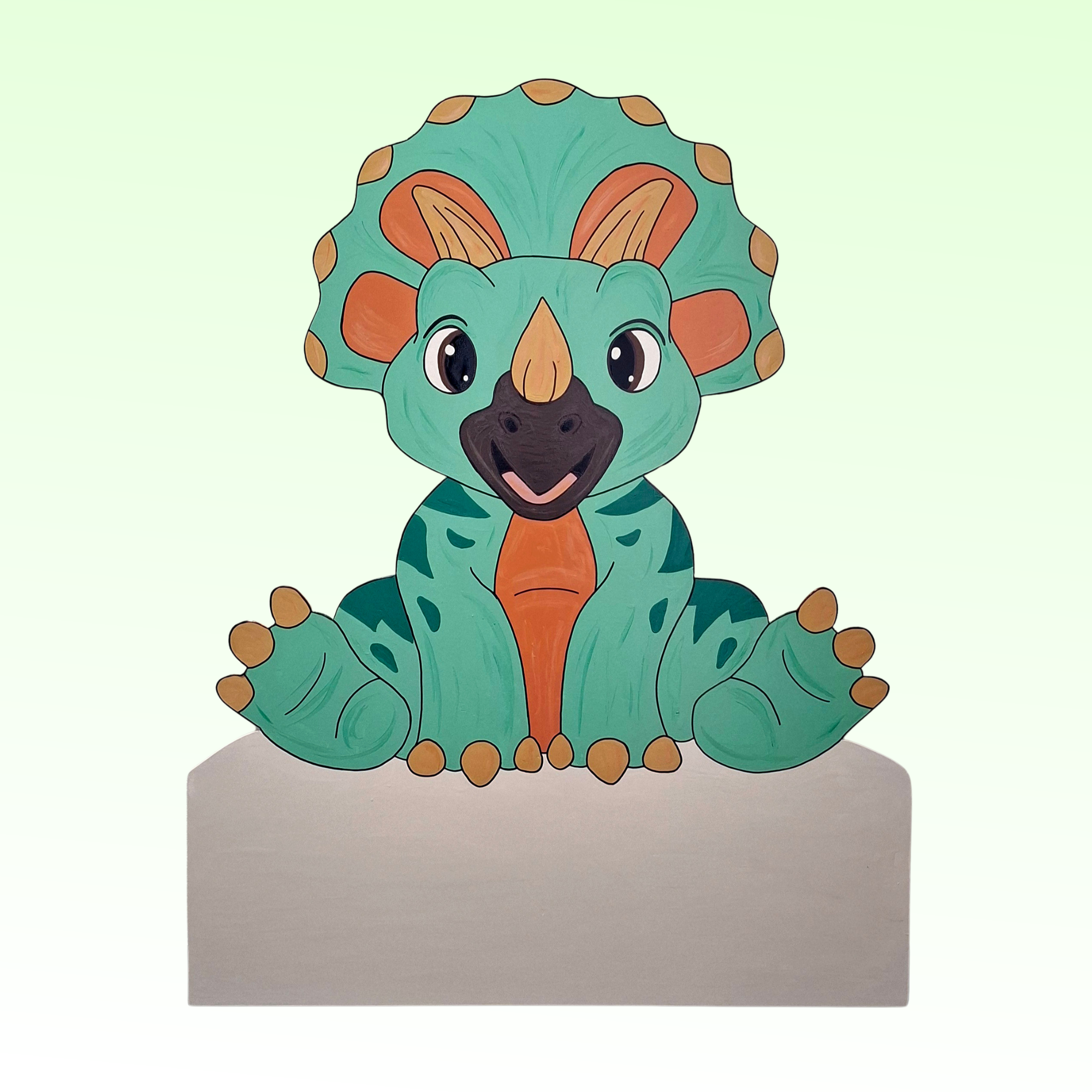 Geburtstafel/Babytafel in Form eines Stromers/Elektrikers. Handgefertigt von Franziska Barmettler, Geburtstafeln Luzern, in Root.